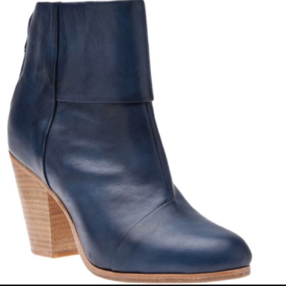 Rag & Bone Newbury Boots in Blue - Picture 1 of 7